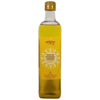 Huile vierge de tournesol