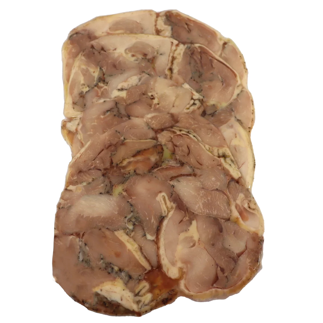 Poulet - Tranches de jambon