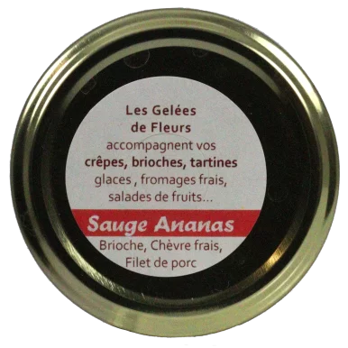 Gelée de sauge ananas (Certifié AB) | Gelées local - Un goût d'ici