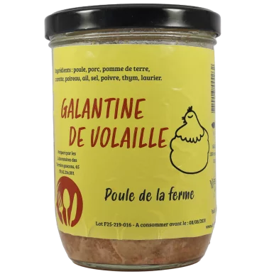 Galantine de volaille | Conserves de viande local - Un goût d'ici