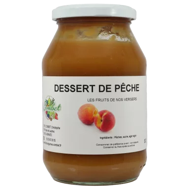 Déssert de pêche