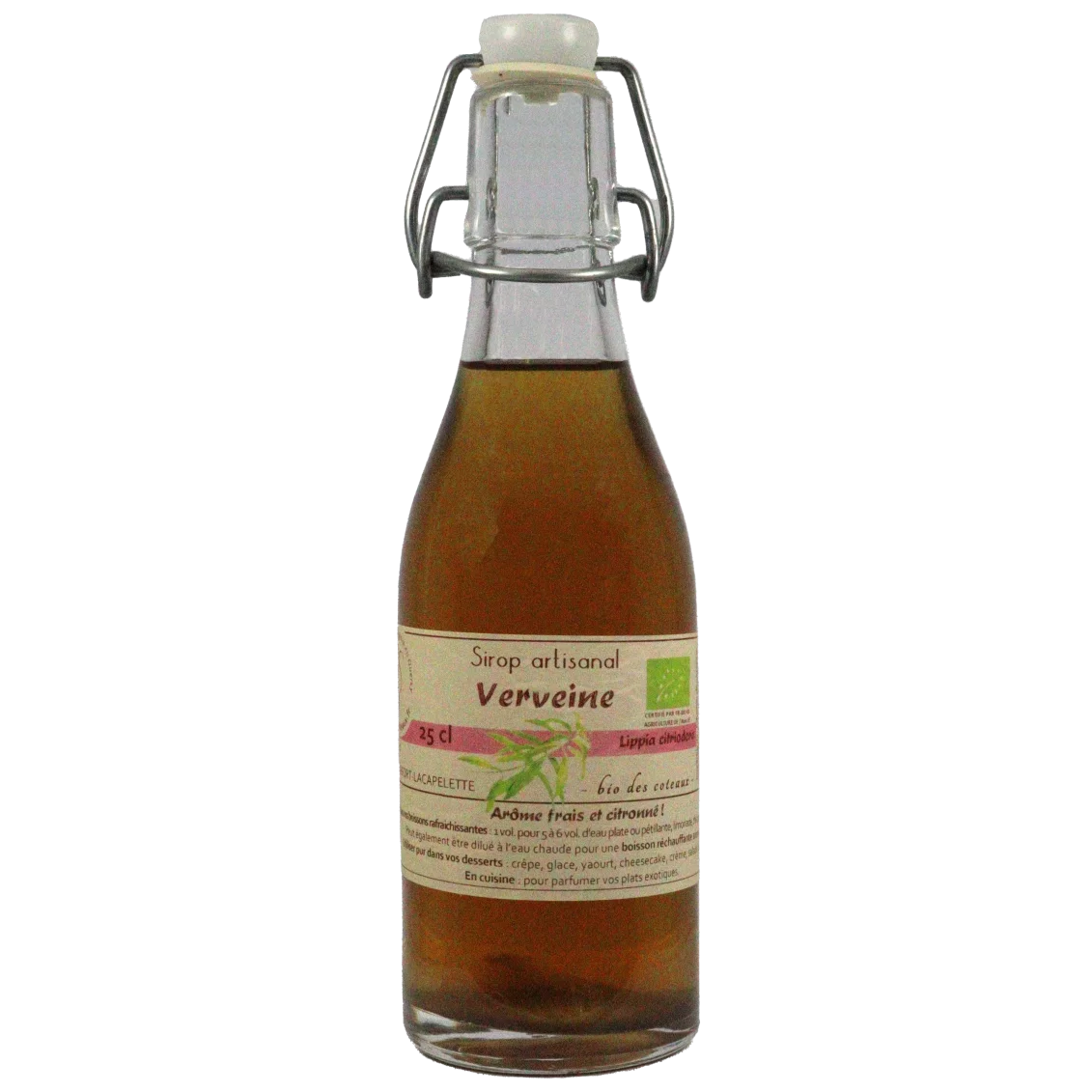 Sirop de verveine (Certifié AB)