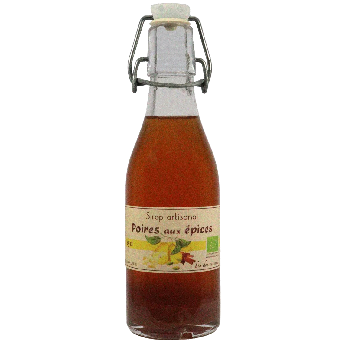 Sirop de poires aux épices (Certifié AB)