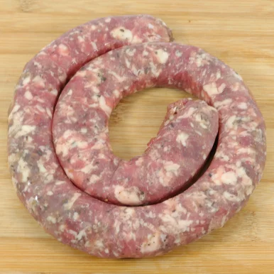 Porc noir - Saucisse aux herbes | Porc Noir local - Un goût d'ici