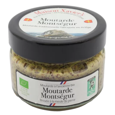 Moutarde à l'ancienne (certifié AB) | Assaisonnements-Condiments local - Un goût d'ici