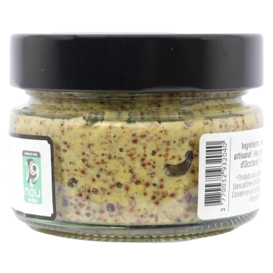 Moutarde à l'ancienne (certifié AB) | Assaisonnements-Condiments local - Un goût d'ici