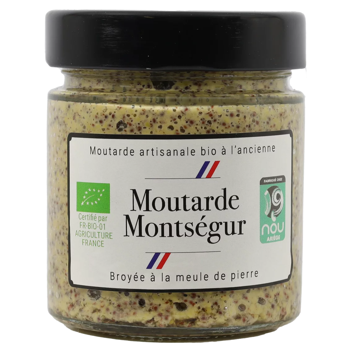 Moutarde à l'ancienne (certifié AB) | Assaisonnements-Condiments local - Un goût d'ici