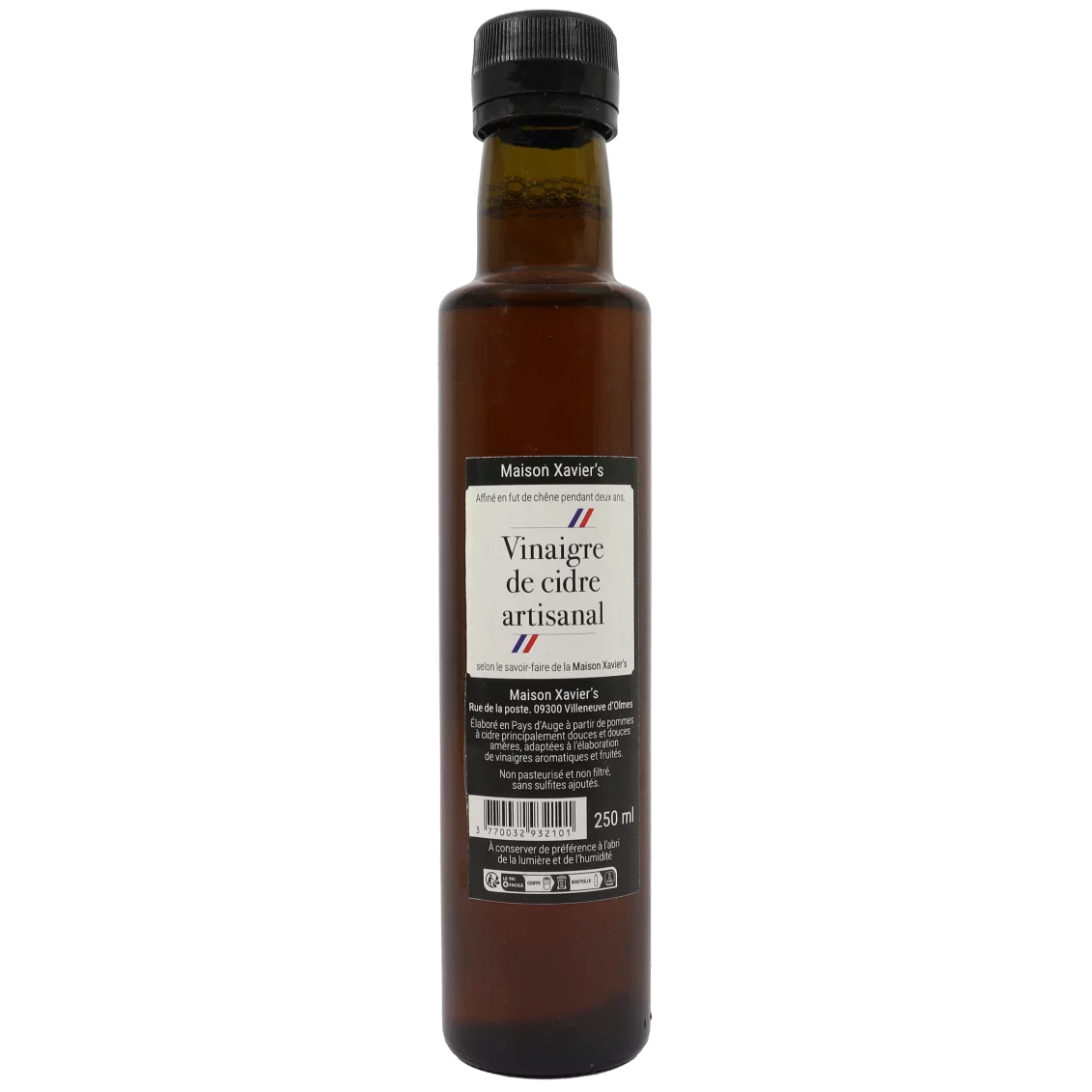 Vinaigre de cidre artisanal vieilli en fût de chêne | Assaisonnements-Condiments local - Un goût d'ici