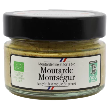 Moutarde fine (certifié AB) | Assaisonnements-Condiments local - Un goût d'ici
