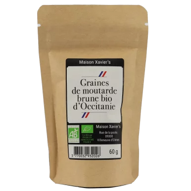 Graines de moutarde brune (certifié AB) | Assaisonnements-Condiments local - Un goût d'ici