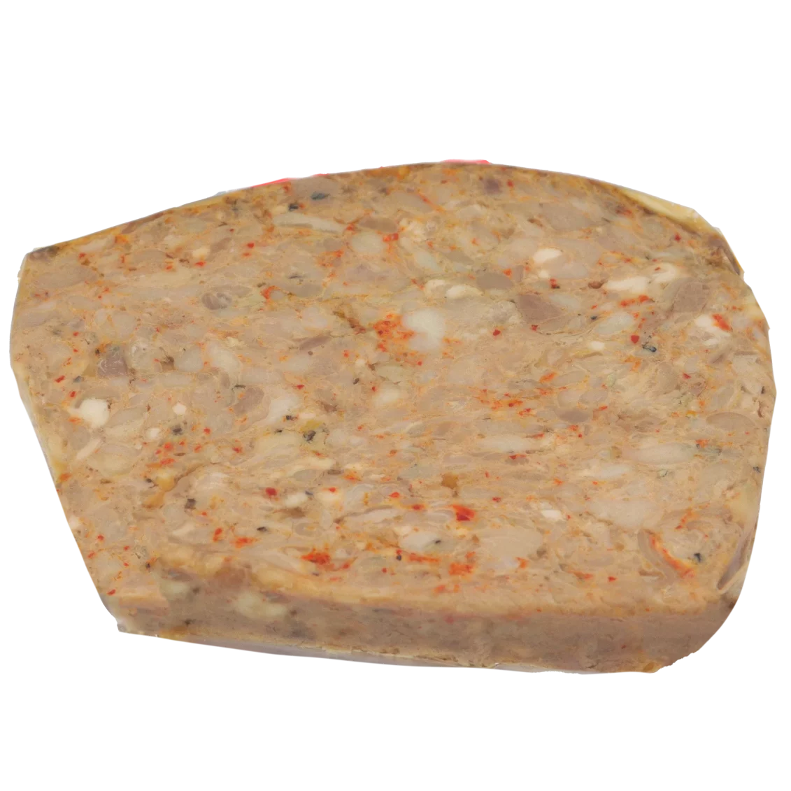 Poulet/ porc noir (certifié AB) - terrine au piment d'espelette | Poulet local - Un goût d'ici