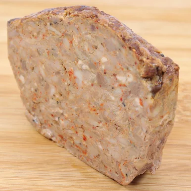 Poulet/ porc noir (certifié AB) - terrine au piment d'espelette | Poulet local - Un goût d'ici