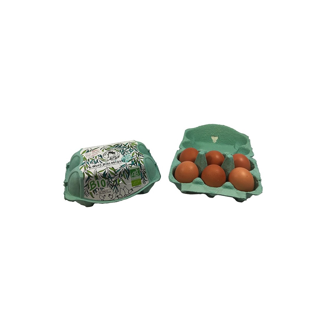 oeufs extra-frais (AB) | Crèmerie-Oeuf-local - Un goût d'ici