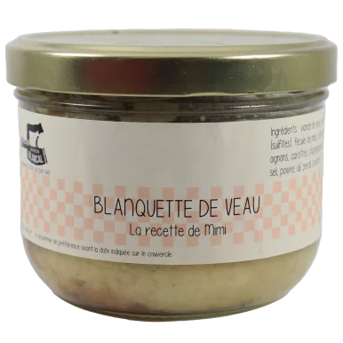 Blanquette de veau | Conserves de poisson local - Un goût d'ici