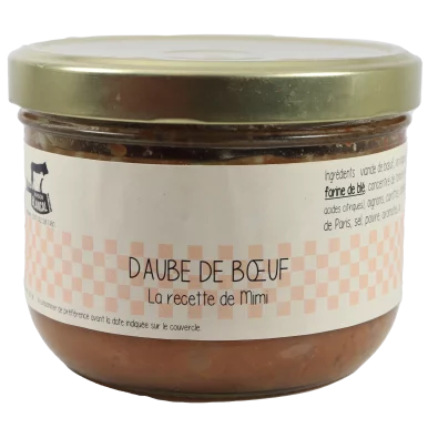 Daube de bœuf | Conserves de viande local - Un goût d'ici
