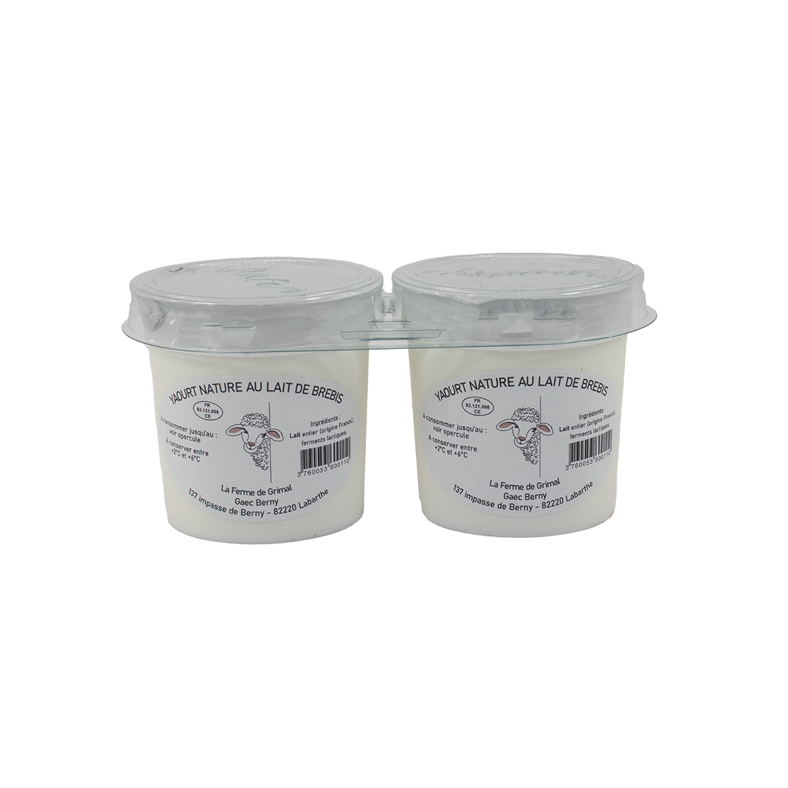 Brebis - Yaourt nature