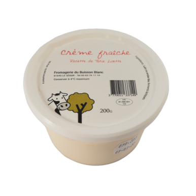 Crème épaisse crue