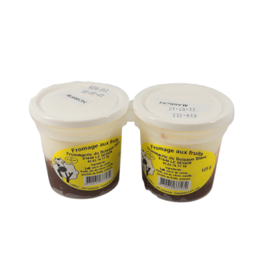 Fromage sur lit de marron