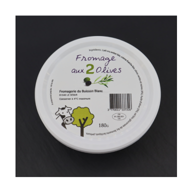 Fromage frais aux 2 olives