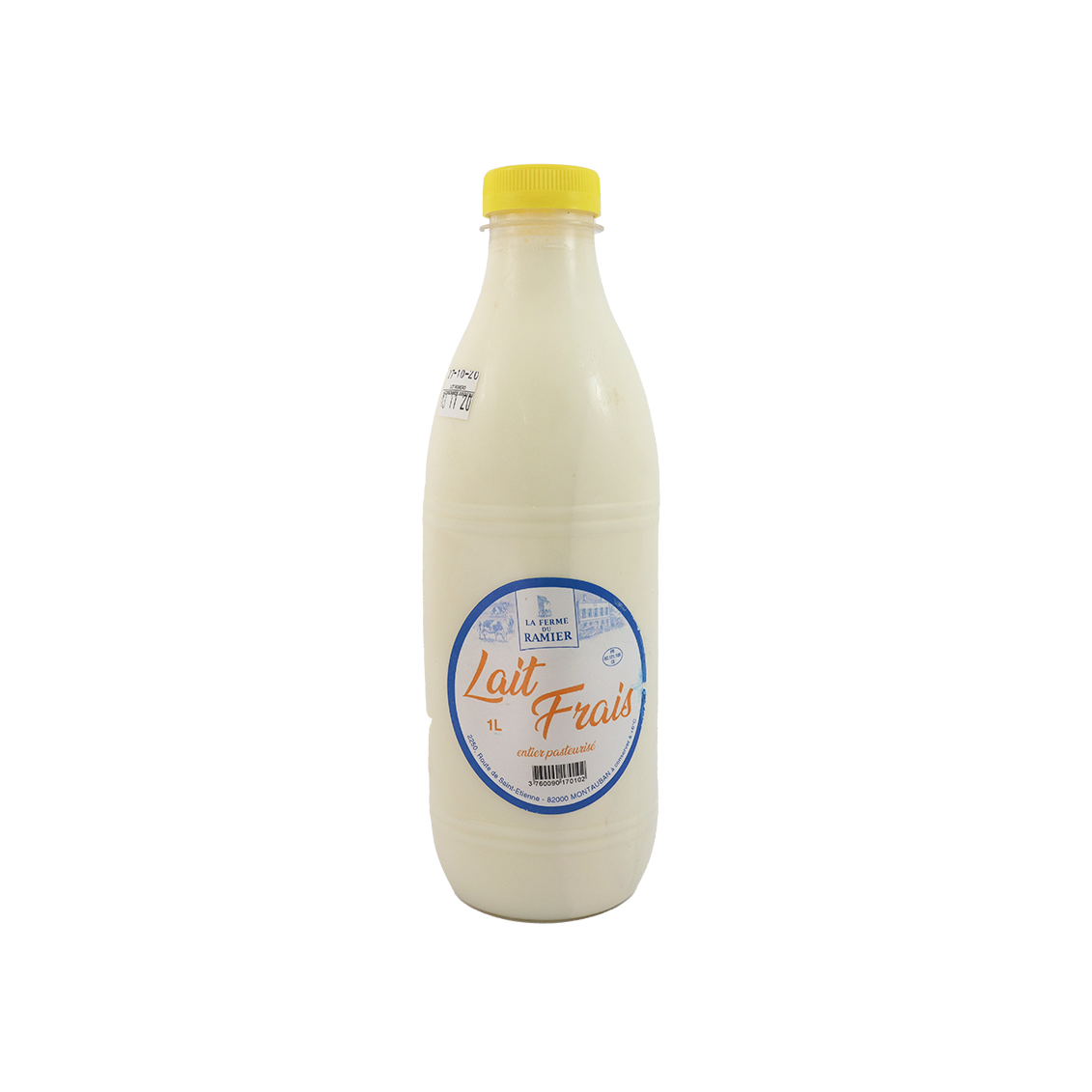 Lait frais entier pasteurisé