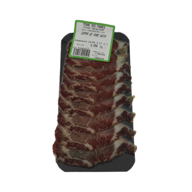 Porc noir - Coppa tranchée