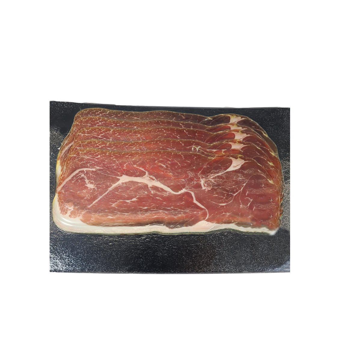 Porc noir - Jambon cru tranché Porc noir - Jambon cru tranché