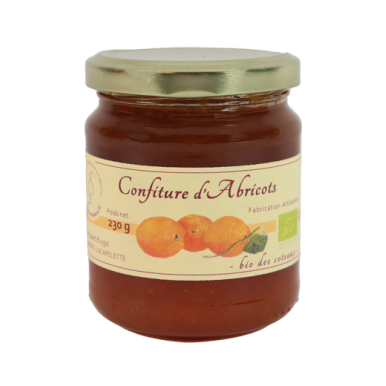 Confiture d'abricot (Certifié AB)