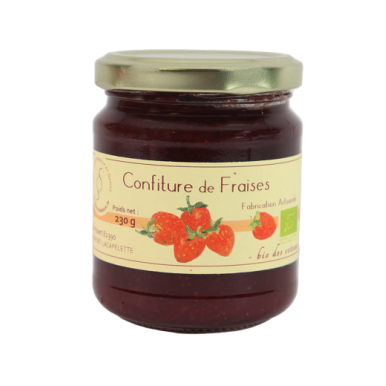 Confiture de fraises (Certifié AB)