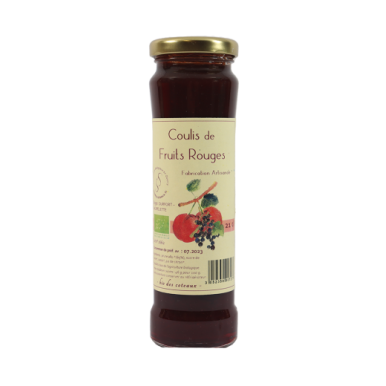 Coulis de prunes cassis (Certifié AB)