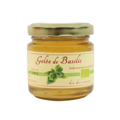 Gelée de basilic (Certifié AB)