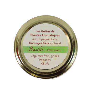Gelée de basilic (Certifié AB)