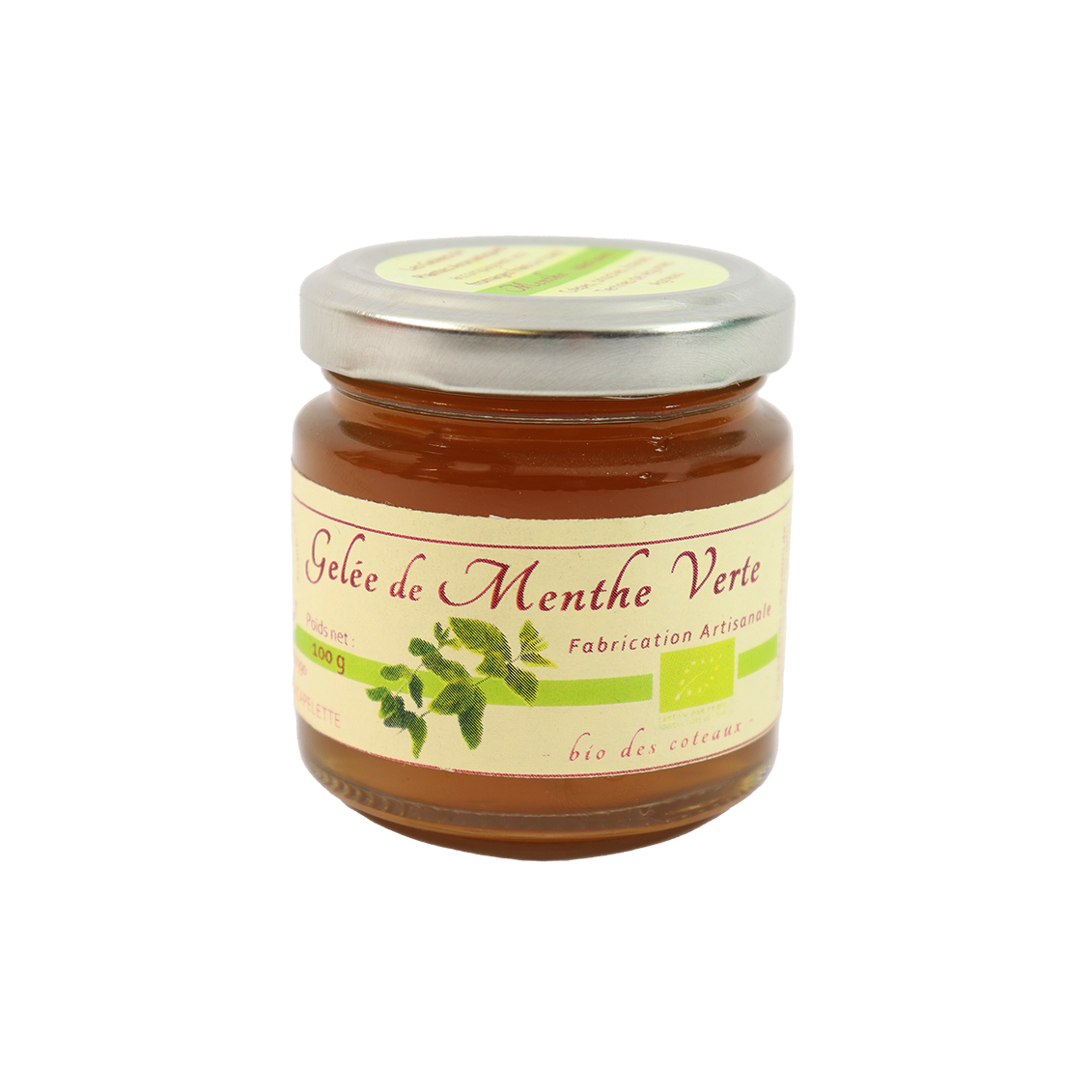 Gelée de menthe verte (Certifié AB) Gelée de menthe verte (Certifié AB)