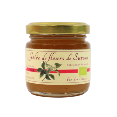 Gelée de fleurs de sureau (Certifié AB)