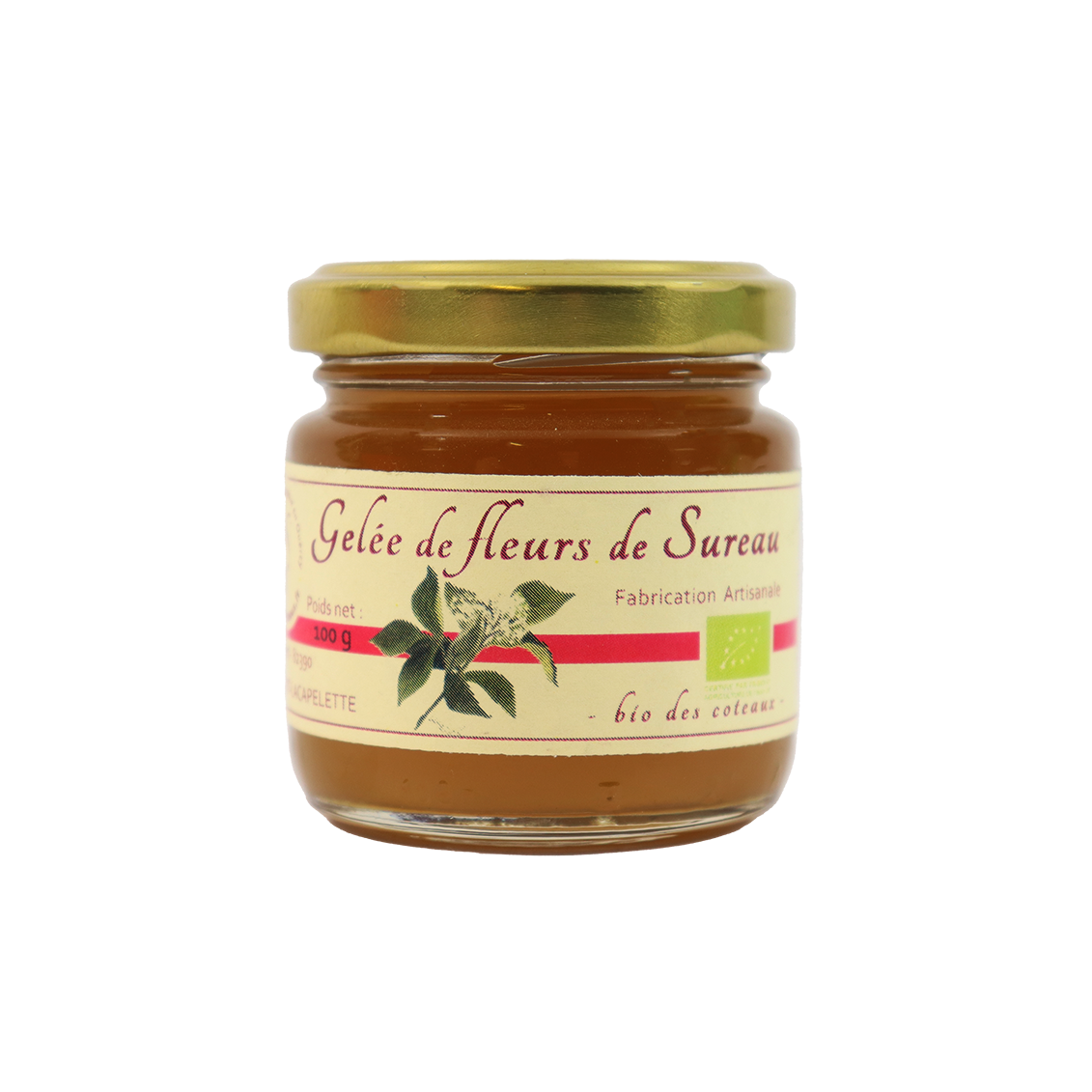Gelée de fleurs de sureau (Certifié AB)