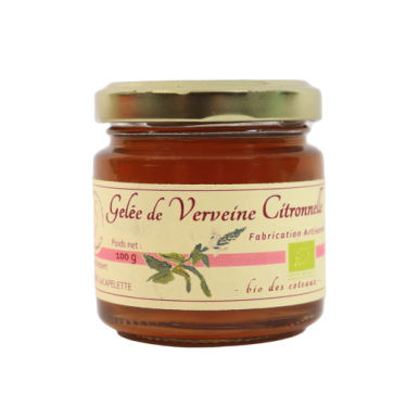 Gelée de verveine citronnelle (Certifié AB)