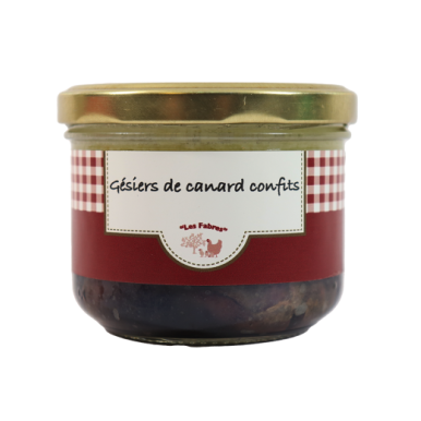 Gésiers confits de canard