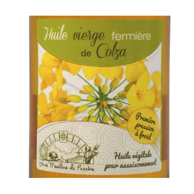 Huile vierge de colza