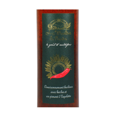 Huile aux piment d'Espelette
