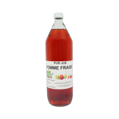 Jus de Pommes Fraises