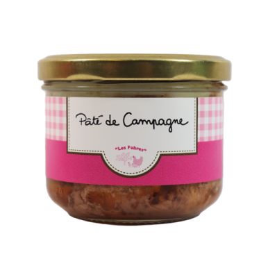 Pâté de campagne de porc noir