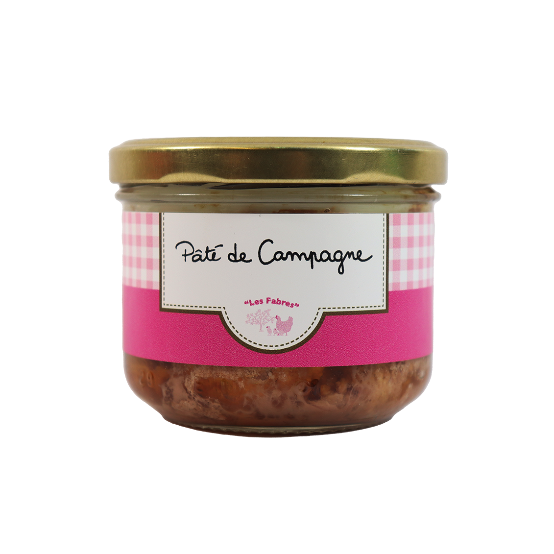 Pâté de campagne de porc noir