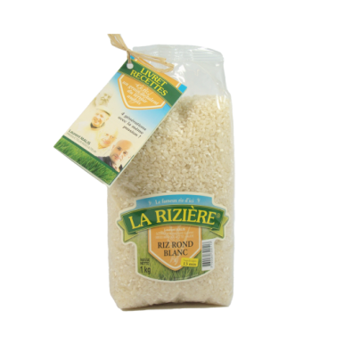 Riz rond blanc
