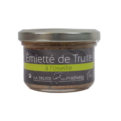 Emietté de truite à  l'oseille
