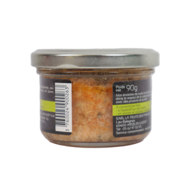 Emietté de truite à  l'oseille