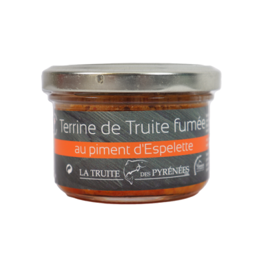 Terrine de Truite fumée au piment d'Espelette