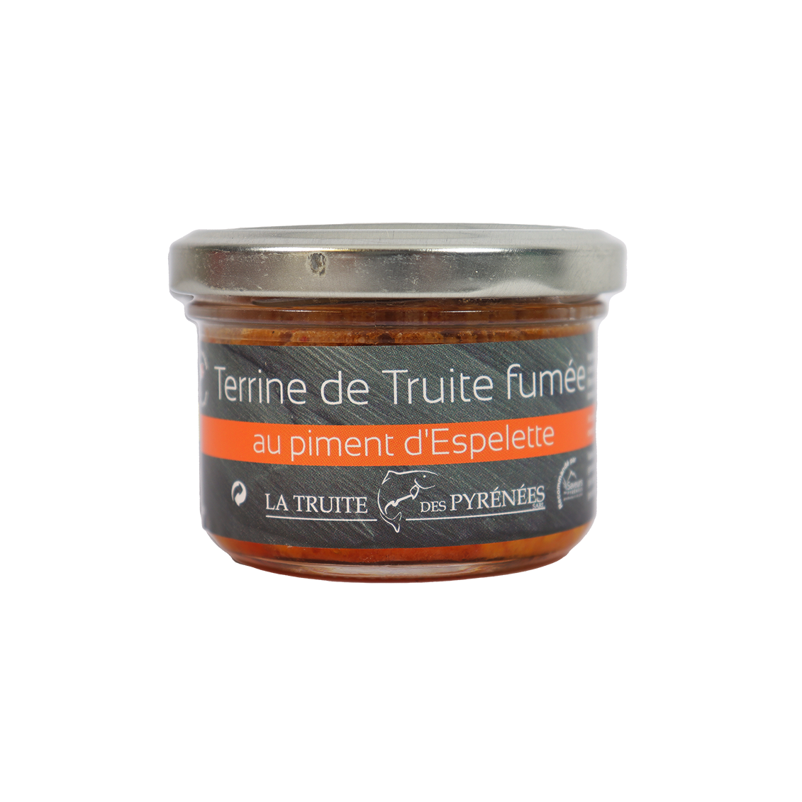 Terrine de Truite fumée au piment d'Espelette Terrine de Truite fumée au piment d'Espelette