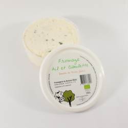 Un goût d'ici - Fromage frais à l'ail rose de Lautrec et à la ciboulette - 180g