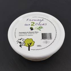 Un goût d'ici - Fromage frais aux 2 olives - 180g