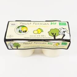 Un goût d'ici - Yaourt au citron (certifié AB) - 2*125g