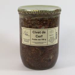 Un goût d'ici - Civet de Cerf - 750g 